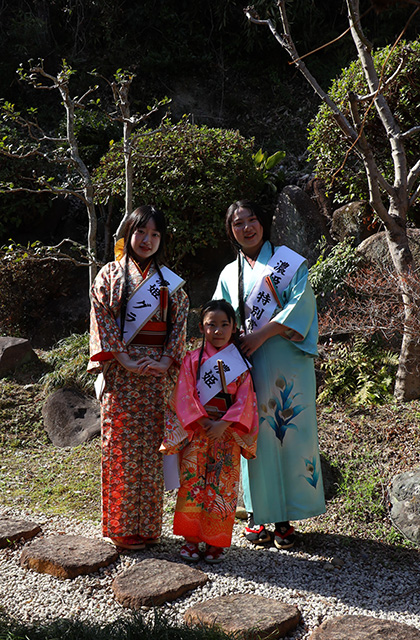 鵜沼宿のひな祭りの写真