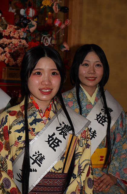 鵜沼宿のひな祭りの写真