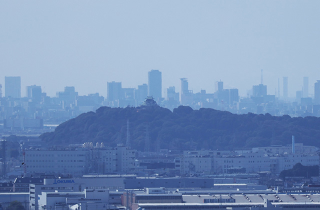 野外セミナー「伊木山から鵜沼城を望む！」の写真