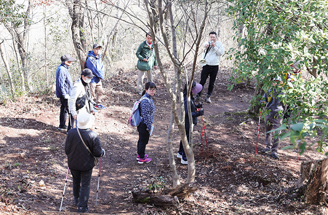 野外セミナー「伊木山から鵜沼城を望む！」の写真