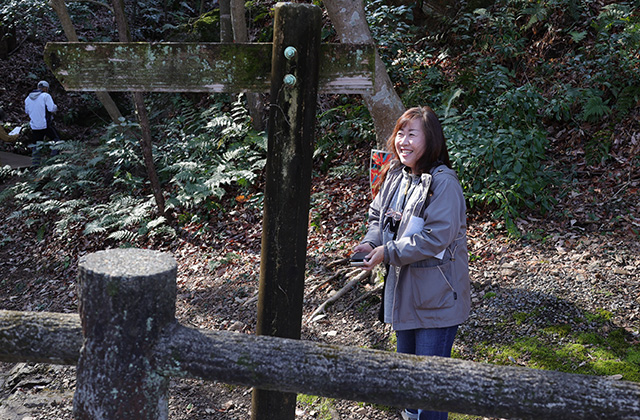 野外セミナー「伊木山から鵜沼城を望む！」の写真