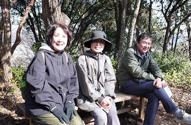 野外セミナー「伊木山から鵜沼城を望む！」の写真