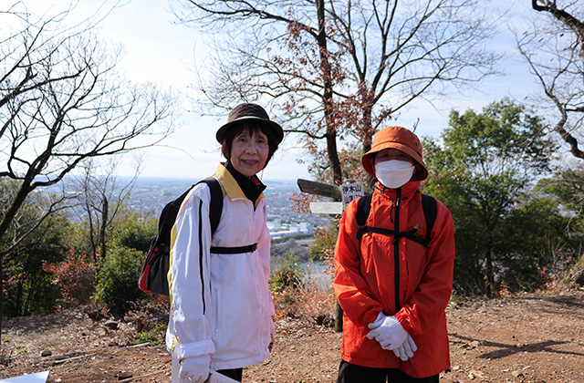 野外セミナー「伊木山から鵜沼城を望む！」の写真