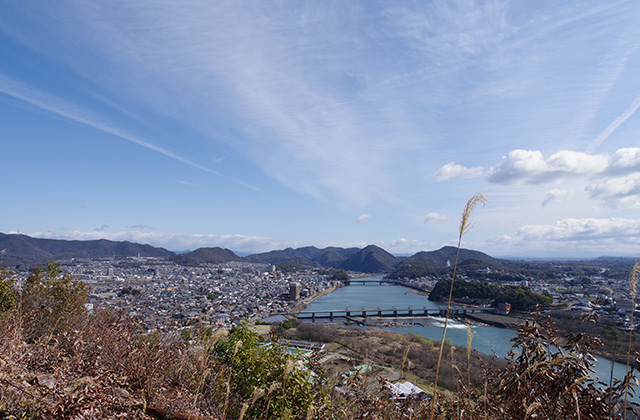 野外セミナー「伊木山から鵜沼城を望む！」の写真