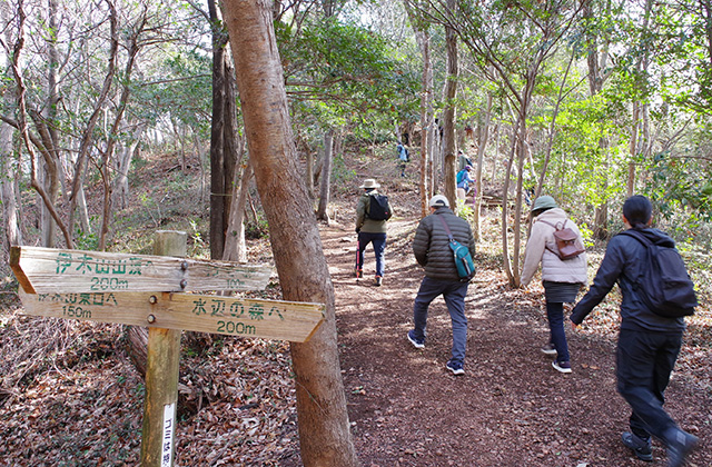 野外セミナー「伊木山から鵜沼城を望む！」の写真