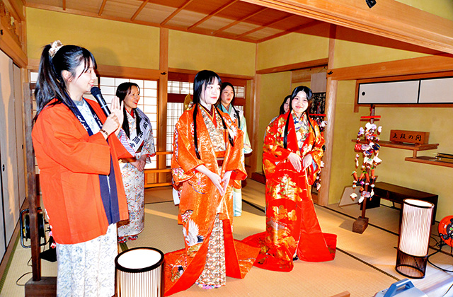 鵜沼宿のひな祭りの写真