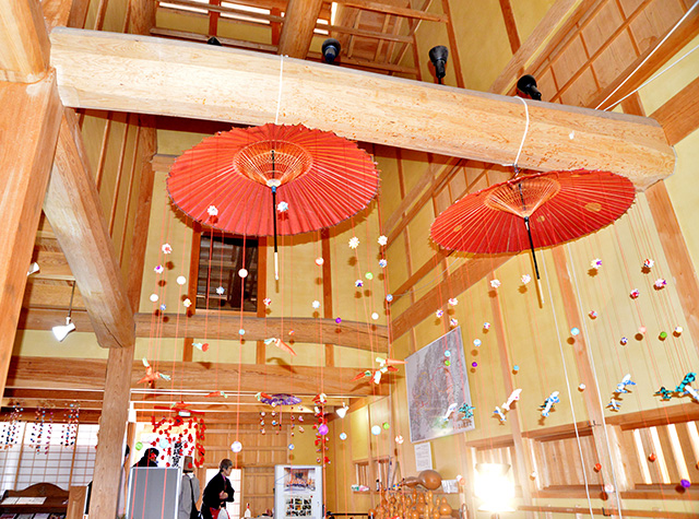 鵜沼宿のひな祭りの写真