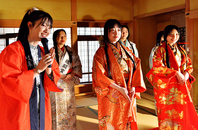 鵜沼宿のひな祭りの写真