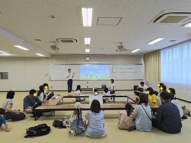 Liver Rainbowによる交流会のようす