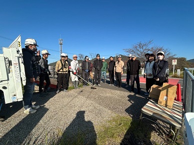 除草ボランティアのみなさん