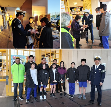 ピカピカ作戦に参加した各務原剣道クラブのメンバー