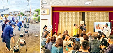 防災イベントのようす