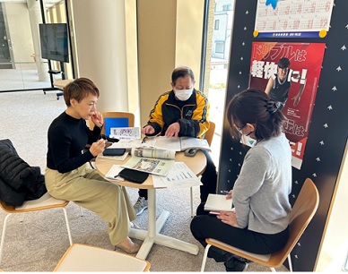 ボランティア風景