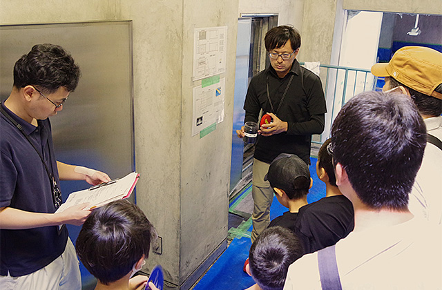 親子で探検！水道施設のひみつ 水道施設見学会の写真