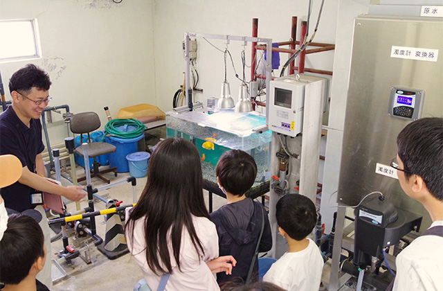 親子で探検！水道施設のひみつ 水道施設見学会の写真