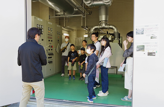 親子で探検！水道施設のひみつ 水道施設見学会の写真