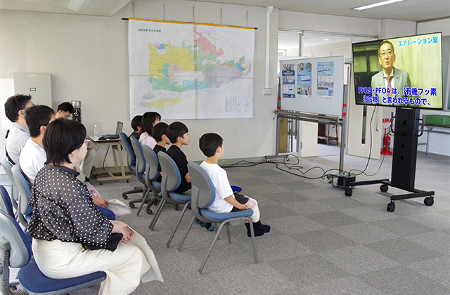 親子で探検！水道施設のひみつ 水道施設見学会の写真