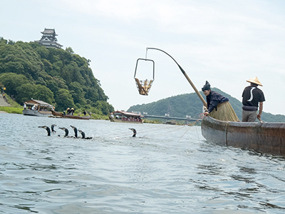 木曽川鵜飼の写真
