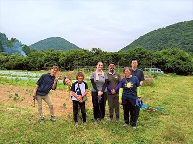 参加者と利用者との集合写真