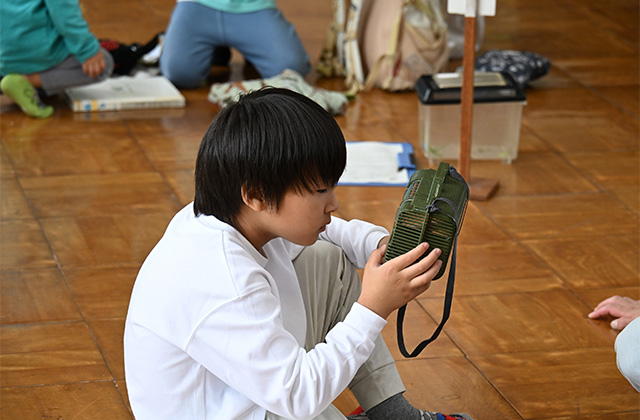 親子で楽しもう！ 真夏の虫とり体験の写真