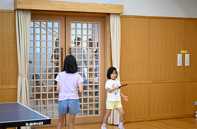 元気いっぱい 卓球でたのしもうの写真
