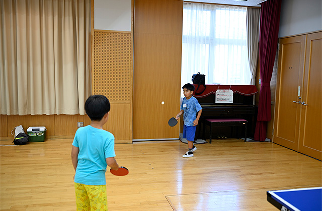 元気いっぱい 卓球でたのしもうの写真