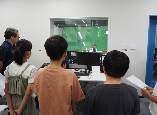 かかみがはら寺子屋事業マスコミコースの写真