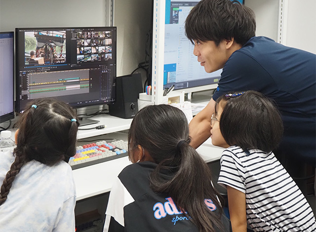 かかみがはら寺子屋事業マスコミコースの写真