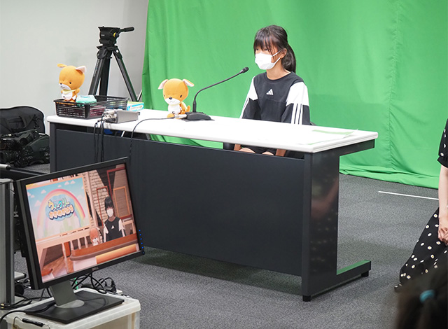 かかみがはら寺子屋事業マスコミコースの写真