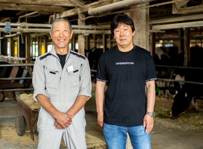 酪農家と牛が紡ぐ循環の輪。の写真1