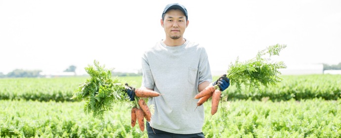 若き農家が見据える「各務原にんじん」の未来。の写真1
