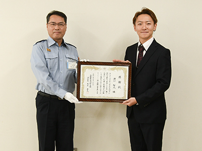 溝口さんと高木消防長